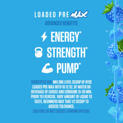 RYSE Up Supplements etiqueta con ingredientes clave para transparencia y elección informada