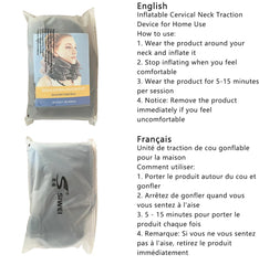 Empaque del S collar con instrucciones claras y lista de características