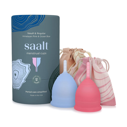 Saalt copa menstrual, diseño premium para mayor comodidad y ajuste.