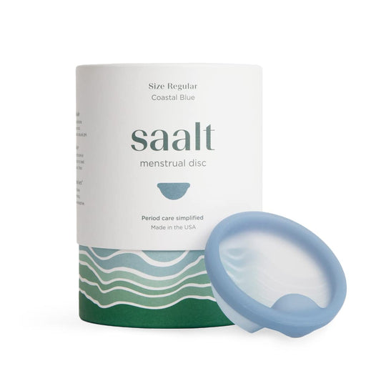 Saalt Disc: disco menstrual para uso diario, cómodo y reutilizable.