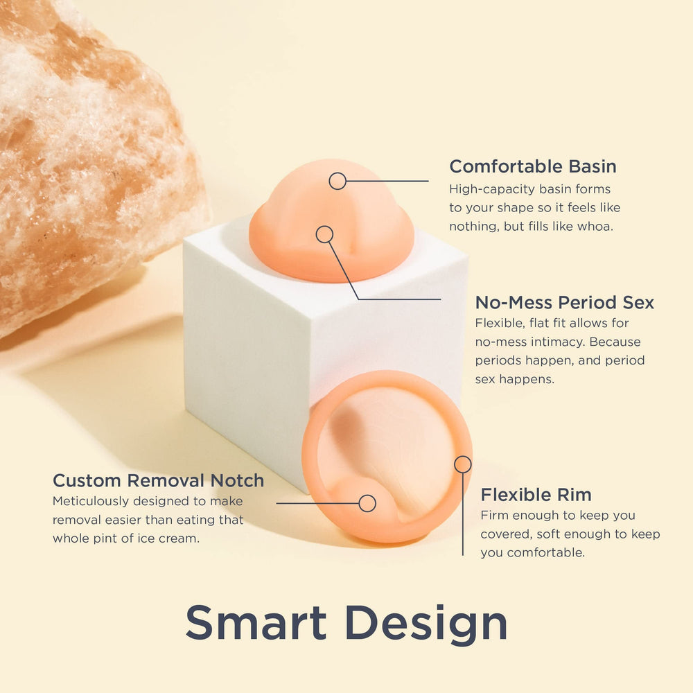 Saalt Disc Sunset Coral, inserción en figura ocho, inserción cómoda y suave.