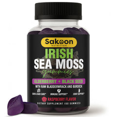 Sakoon nutrition frasco frente mostrando etiqueta y beneficios
