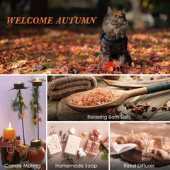 Salubrito velas caseras hechas con los aceites aportando aroma duradero