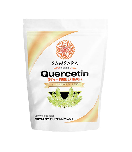 Quercetina Samsara Herbs polvo puro, para formulaciones.