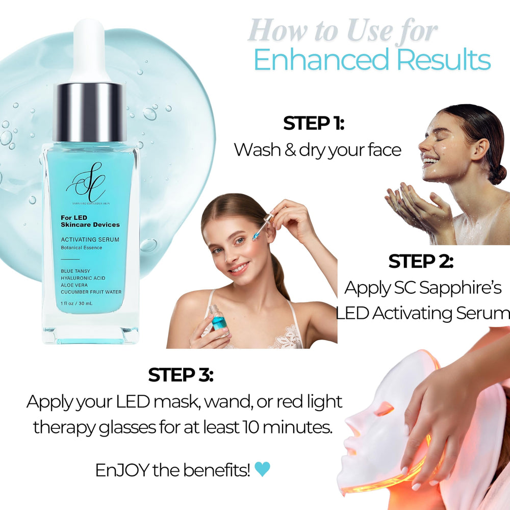 SC Sapphire Cruelty-free formula label communicates ethical skincare