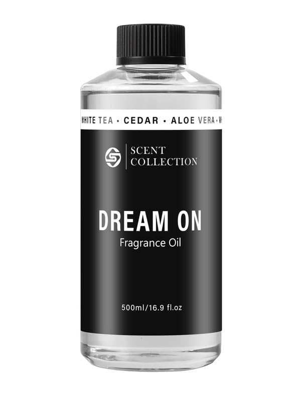 scent collection frente del frasco 500ml mostrando diseño y capacidad