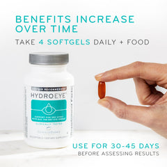 ScienceBased Health HydroEye recomendado por profesional de la salud visual en consulta para orientación