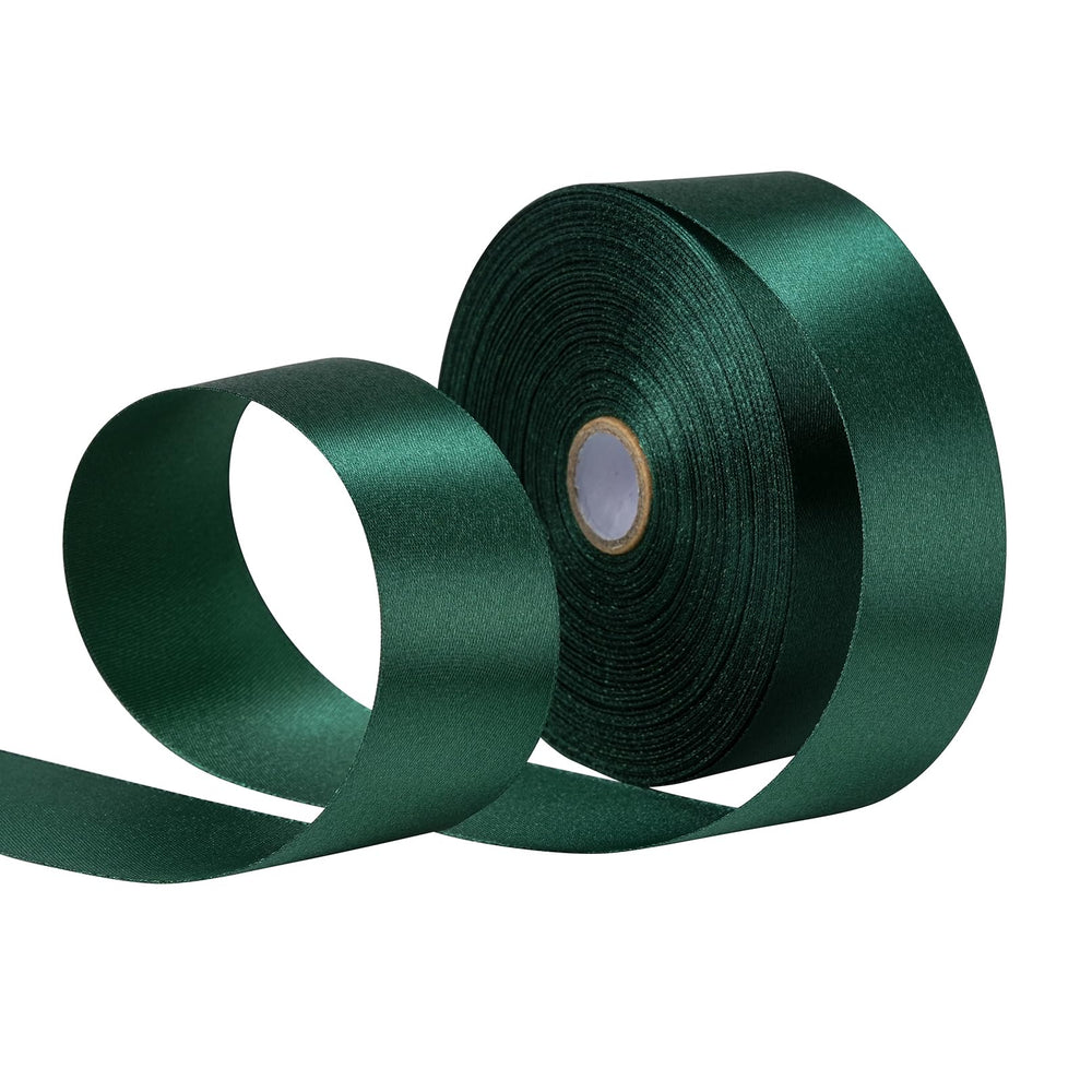 SDZMDL etiqueta frontal del rollo de cinta verde oscuro mostrando longitud