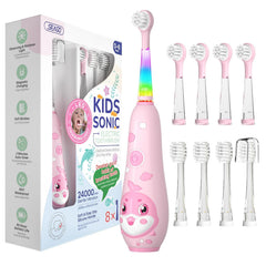 SEAGO cepillo frontal rosa mostrando diseño infantil y ergonomía