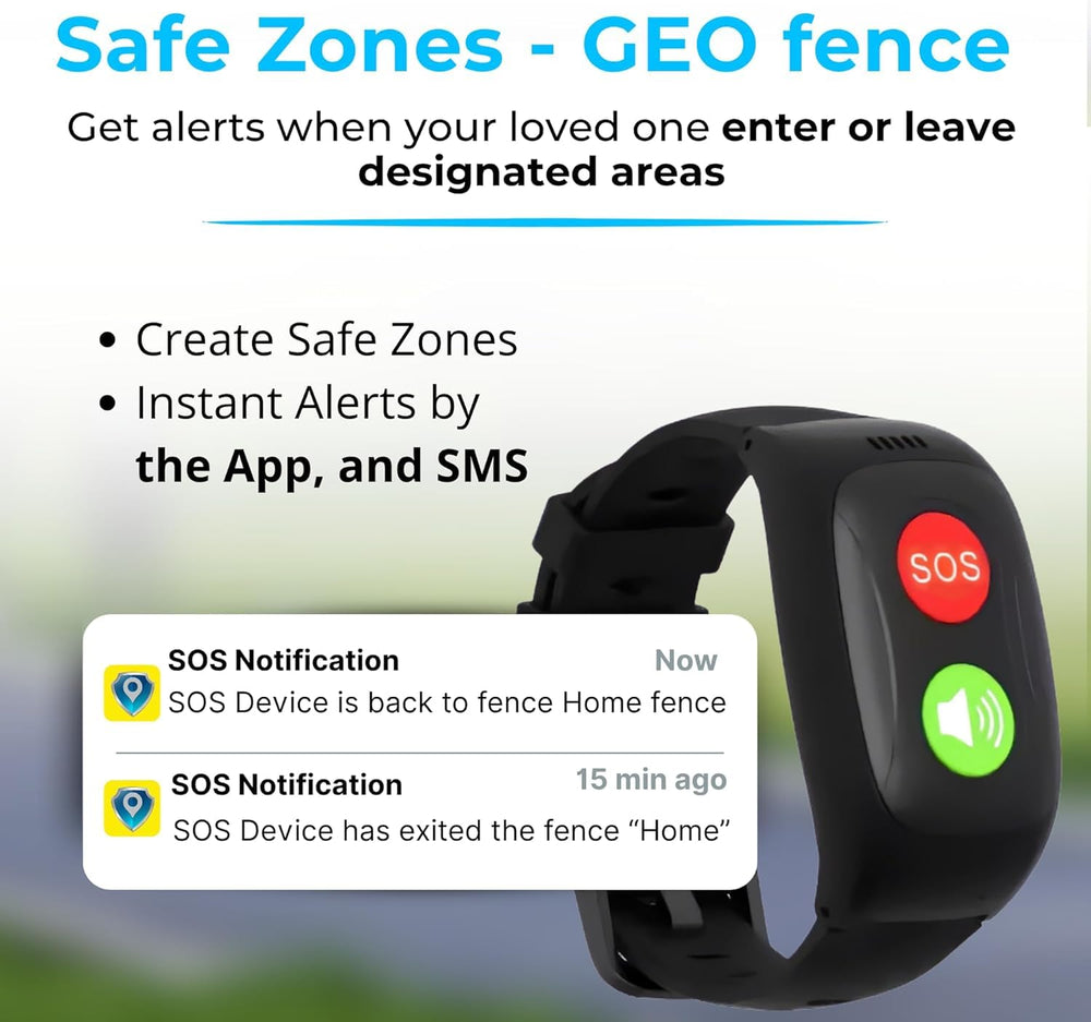 SecuLife pulsera en uso por una mujer caminando mostrando libertad y protección