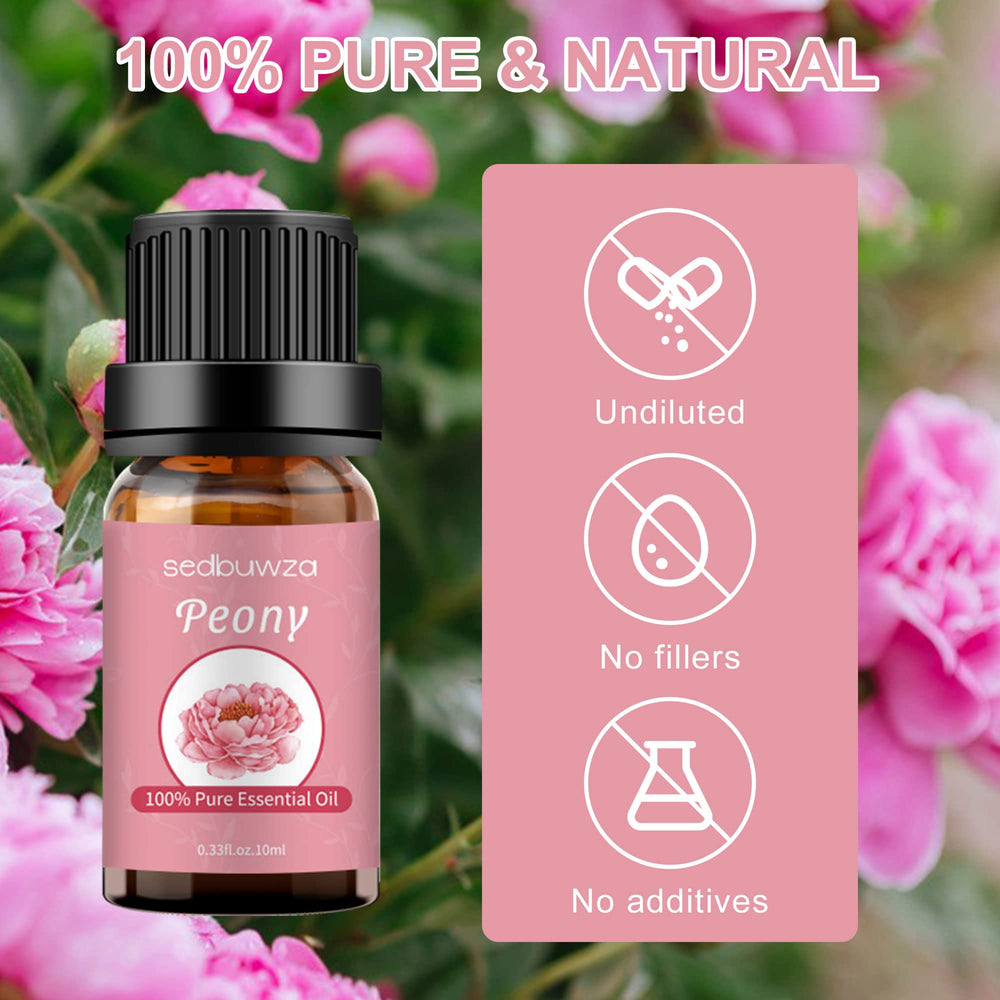 Sedbuwza Peonia: difusor aromático para ambientar espacios con fragancia floral.