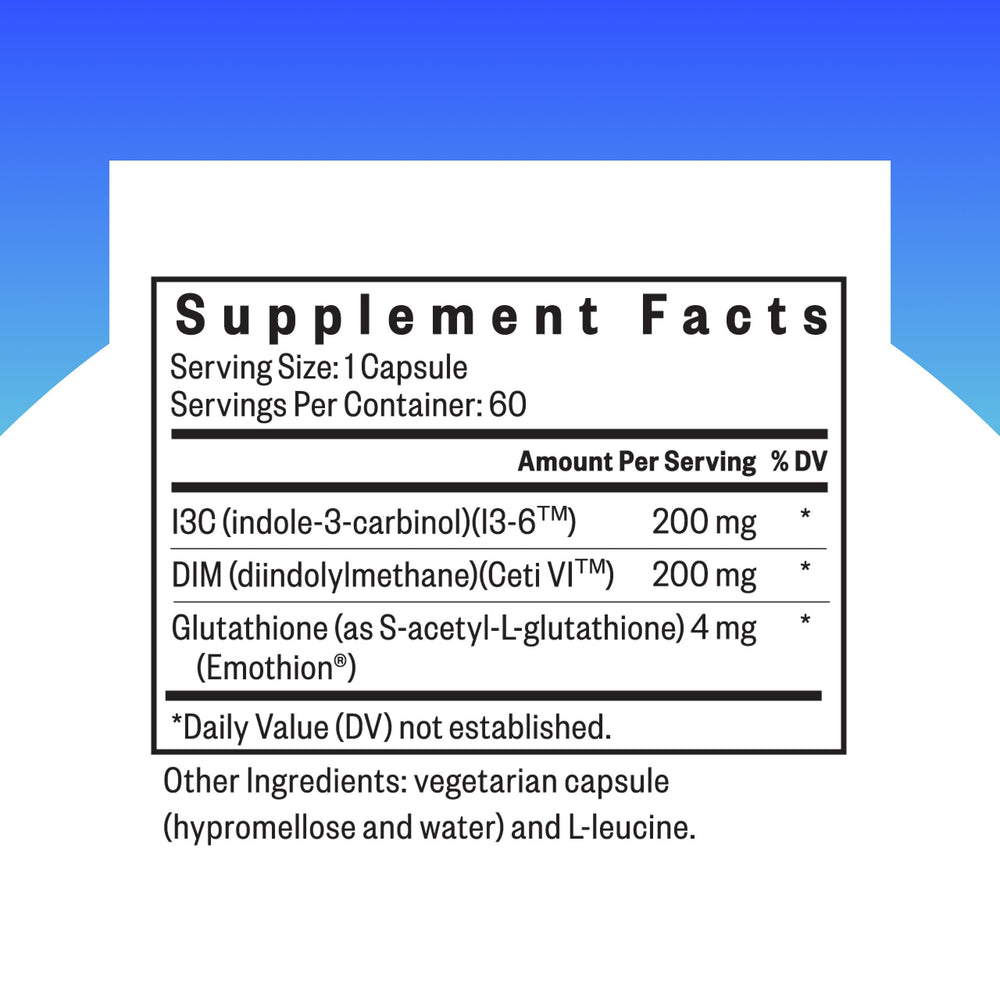 Seeking Health detalle de etiqueta con ingredientes y beneficios para claridad informativa