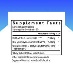 Seeking Health detalle de etiqueta con ingredientes y beneficios para claridad informativa