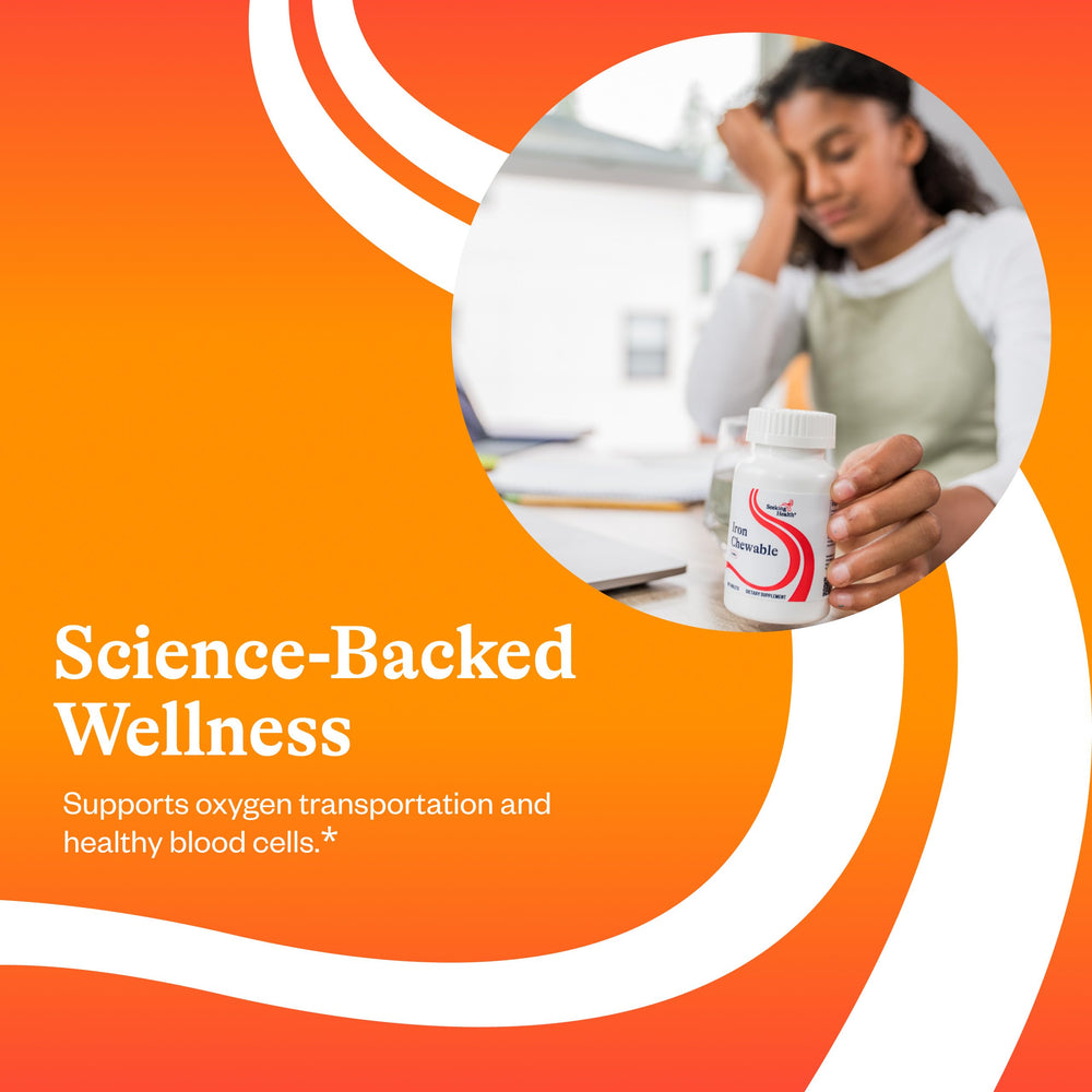 Seeking Health etiqueta nutricional informando ingredientes y seguridad