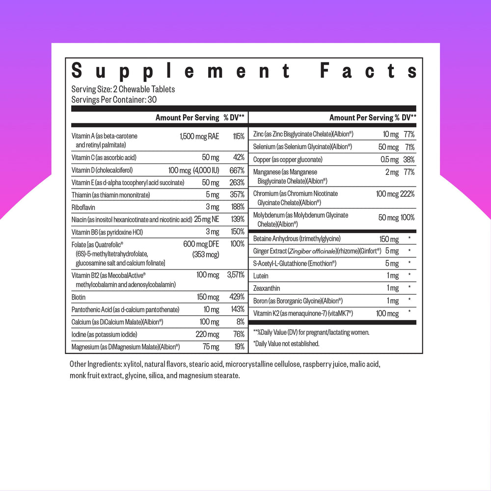 Seeking Health Prenatal Essentials sabor a xilitol, agradable y libre de azúcar