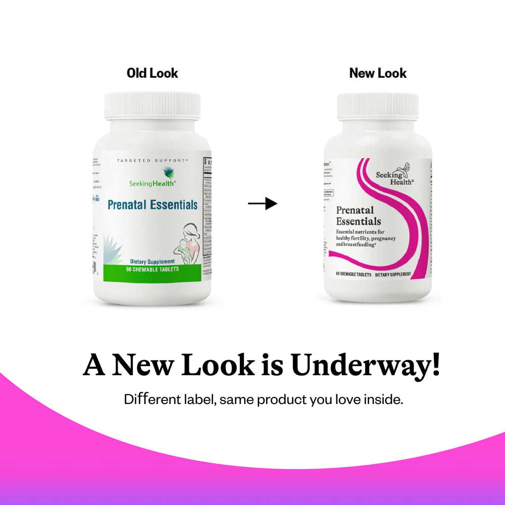 Seeking Health Prenatal Essentials fórmula libre de alérgenos para dietas diversas