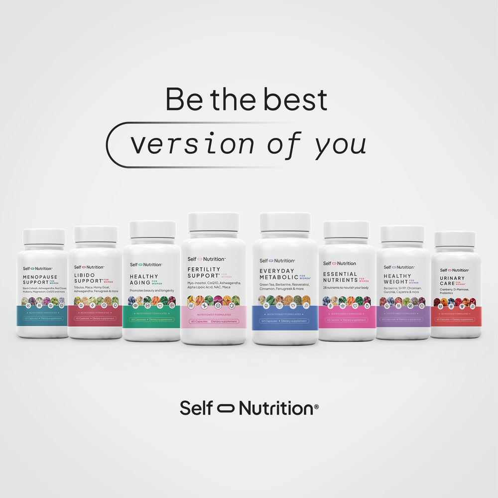 Self Nutrition certificado de calidad impreso que transmite seguridad y pureza
