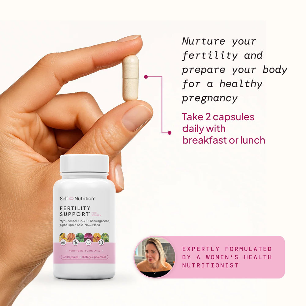 Self Nutrition etiqueta con ingredientes clave para transparencia y confianza