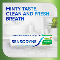 Sensodyne pack de dos tubos que asegura suministro prolongado