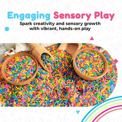 Sensory-N-Stuff etiqueta con indicación de fabricación en EE. UU. que sugiere calidad