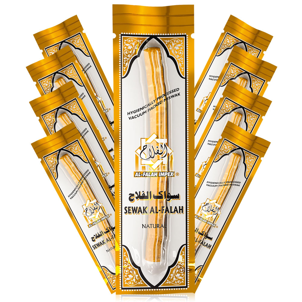SEWAK AL-FALAH detalle de fibras, limpieza natural y suave