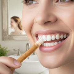 SEWAK AL HARAM conjunto completo con siwak y holder desplegado para mostrar contenido