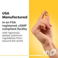 SFI Health Klaire Labs caja de empaque secundario con marca y seguridad