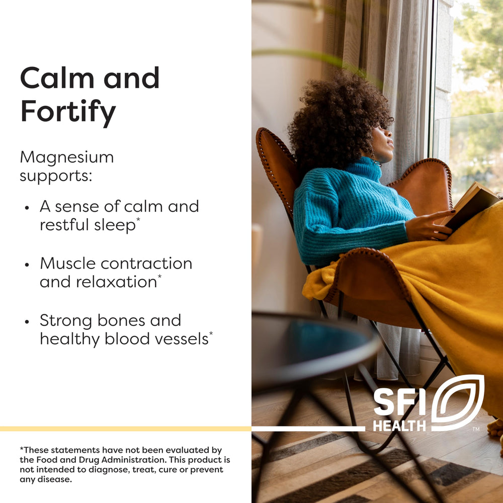 SFI Health etiqueta con lista de ingredientes y pureza garantizada