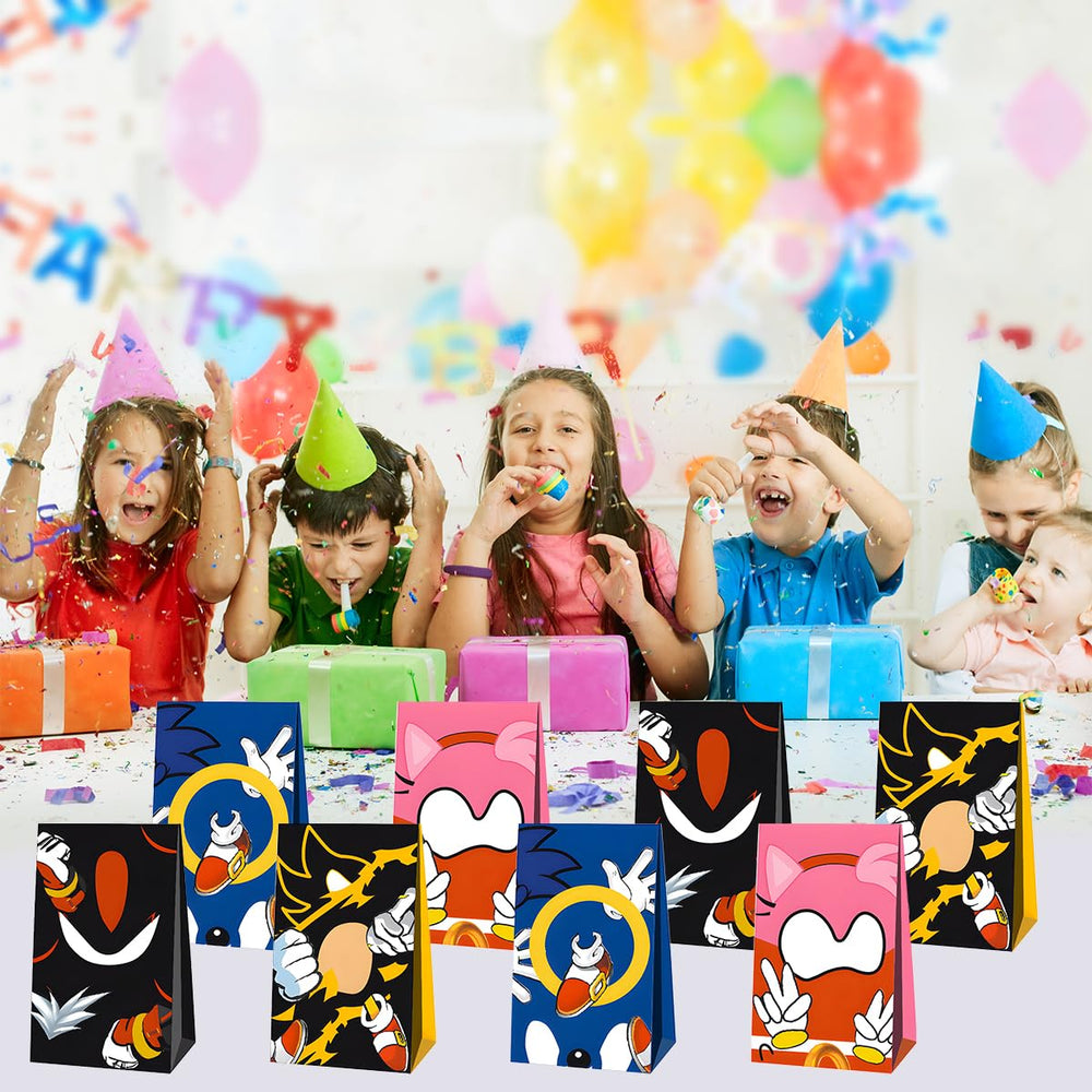 SHONHONG bolsa en uso con regalos demostrando capacidad y presentación