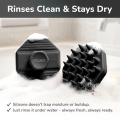 SILKLE cepillo en baño estilo relajante para rutina diaria
