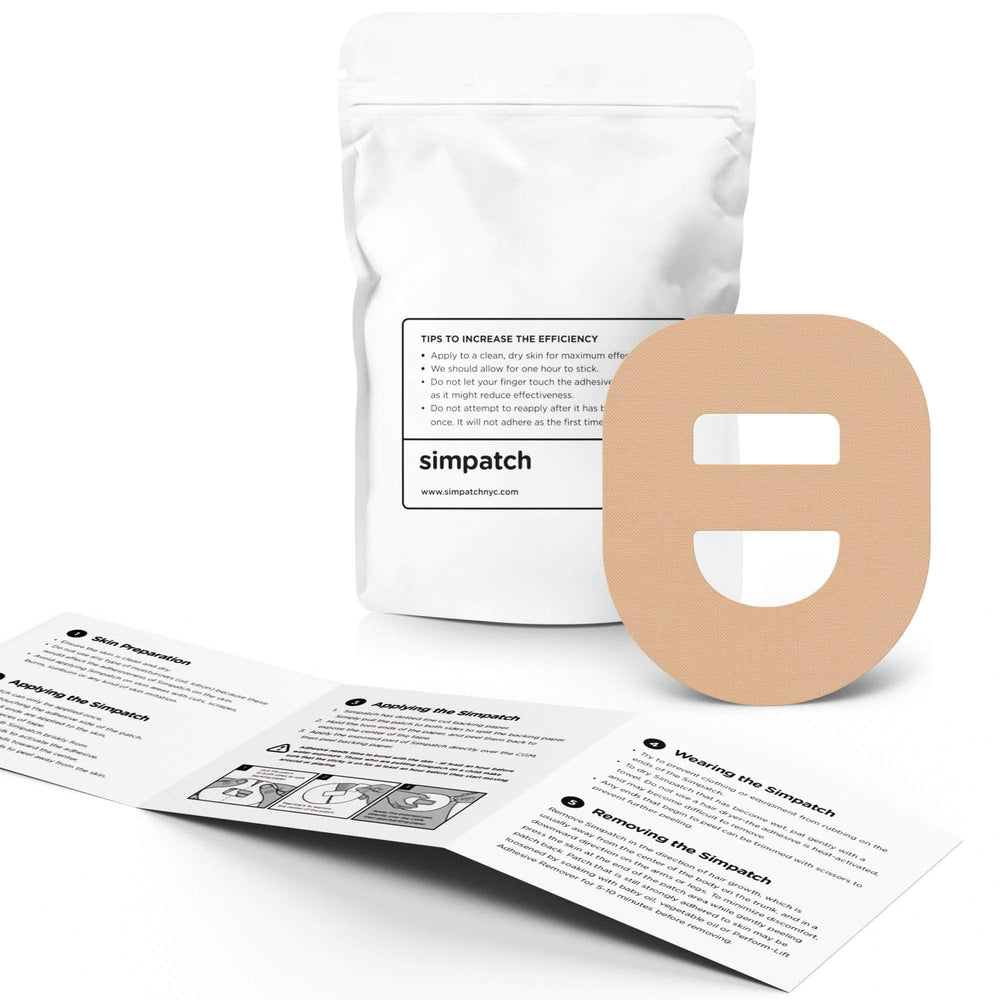 SIMPATCH detalle textura del material transpirable para mayor confort
