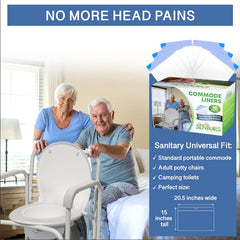Simply Seniors uso nocturno junto a cama, aporta dignidad y comodidad