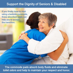 Simply Seniors etiqueta del producto con instrucciones y beneficios claros