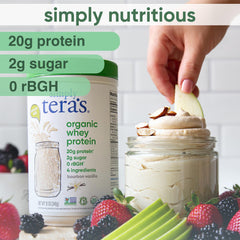 simply tera's proteína mezclada en batido listo para beber, energía rápida