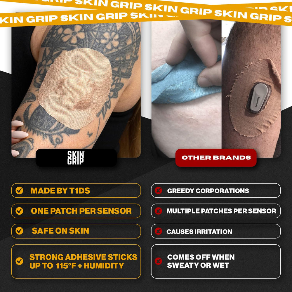 Skin Grip parche bajo agua demostrando resistencia impermeable y tranquilidad