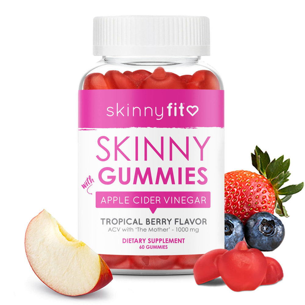 SkinnyFit frasco frontal mostrando la etiqueta y beneficios visibles
