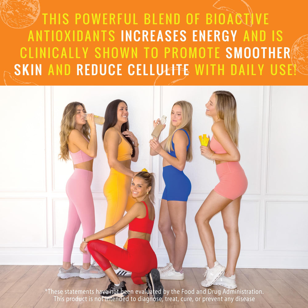 SkinSips lemon kitchen counter setup for healthy habit