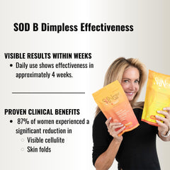 SkinSips lemon packets set emphasizing portability and freshness