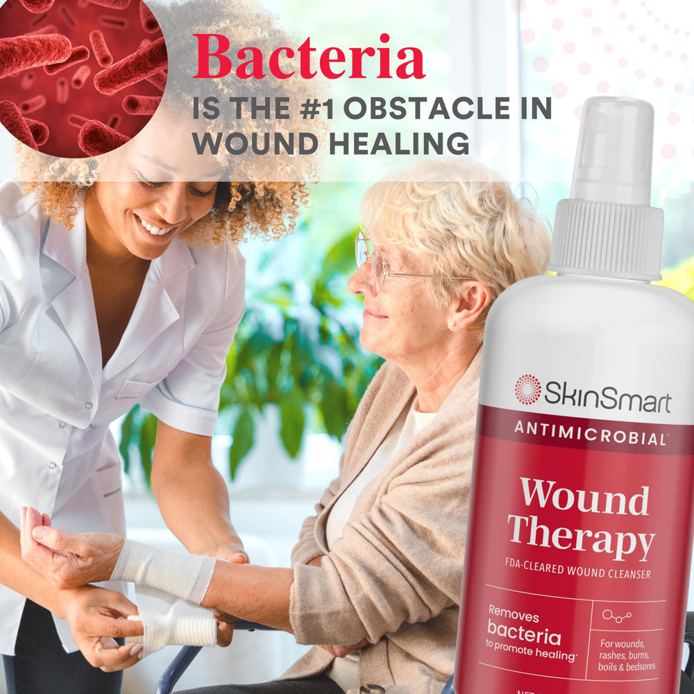 SkinSmart textura de la solución clara, beneficio de baja irritación