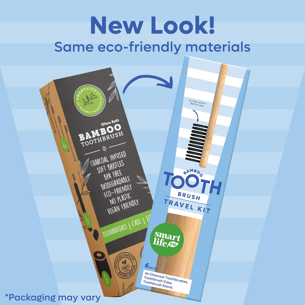SmartLifeco detalle del mango de bambú, tacto natural y duradero