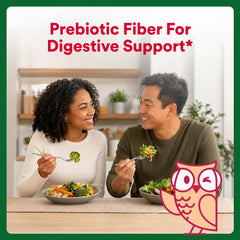 SmartyPants etiqueta nutricional enfocada en vitaminas y fibra incluidas