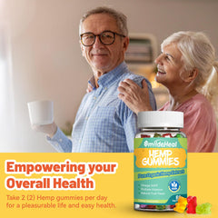 SmildeHeal gomitas de cáñamo, sabor agradable y conveniente para la rutina diaria.