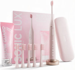 SMILE NOVA cepillo Sonic Lux Pink frontal elegante y fácil manejo