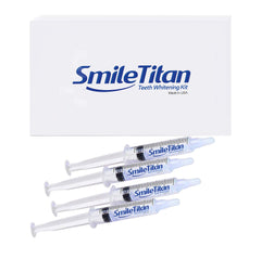 Smile Titan frontal de jeringas recambio y empaque, muestra cantidad y seguridad