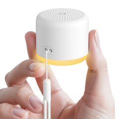SMILEBOP vista frontal del dispositivo y caja, muestra portabilidad y diseño