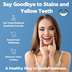 SmileFreshness detalle de la tira y textura que garantiza adherencia cómoda