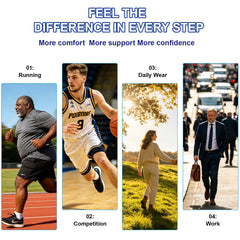 Smilesky uso en vida diaria dentro de zapatillas para caminar cómodo
