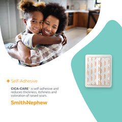 Smith & Nephew aplicación en brazo que muestra comodidad y movilidad