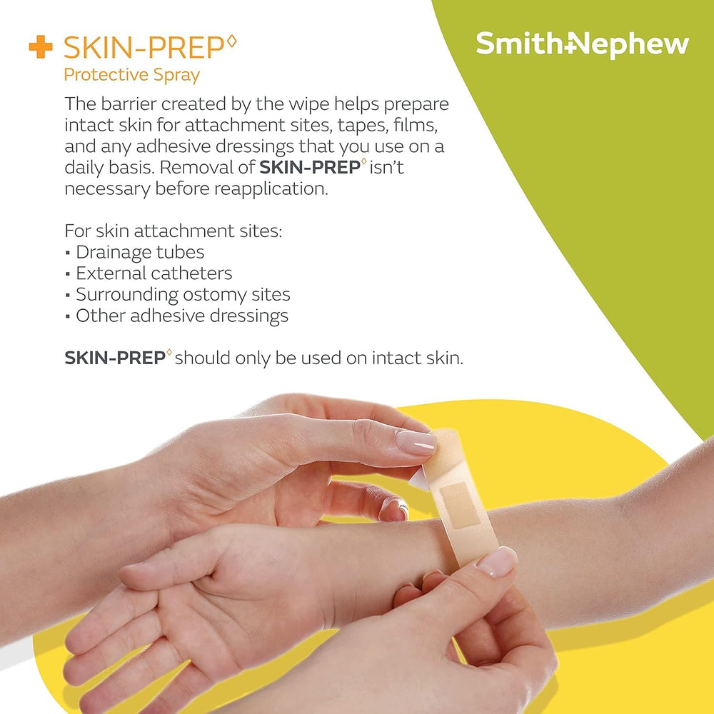 Smith & Nephew detalle del material de empaque resistente y portátil