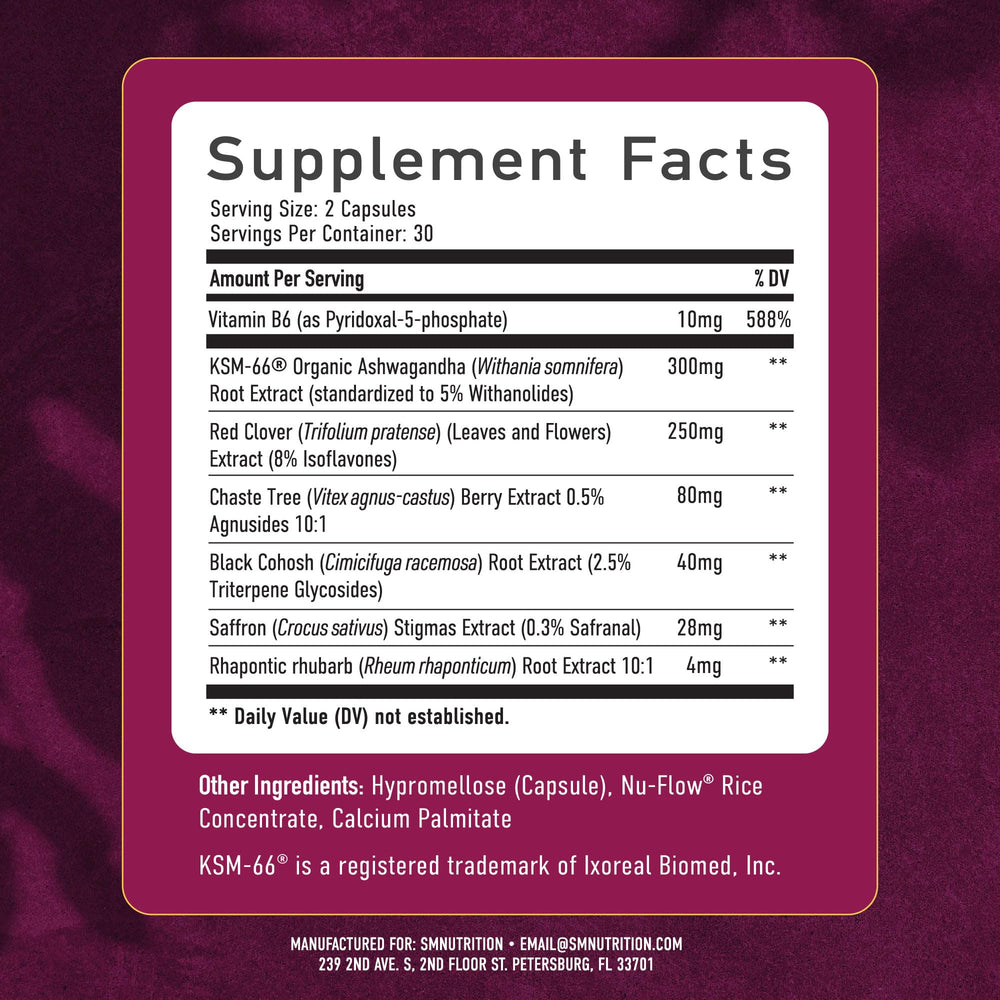 SMNutrition producto en mesita nocturna promoviendo sueño reparador